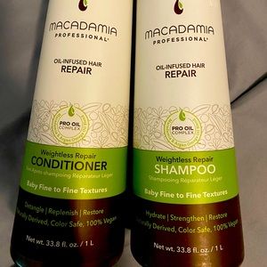 Shampoo and conditioner set